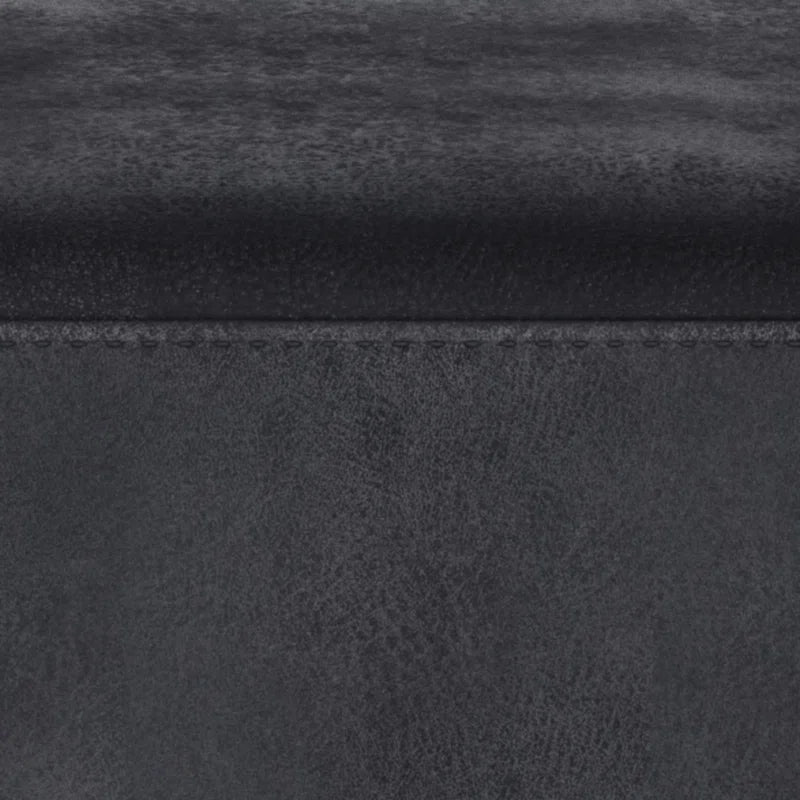 Antinomic Tweed Style Fabric Upholstered Bench