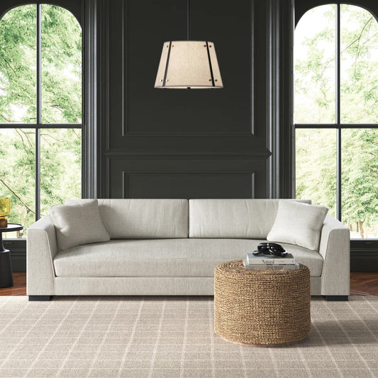 Cargon Modern Upholstered Fabric Sofa for Living Room