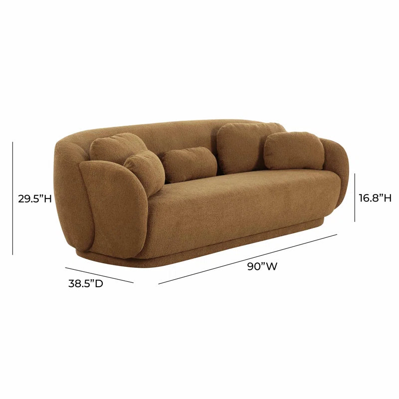 Boucle Sofa for Luxury Living - Wooden Bazar