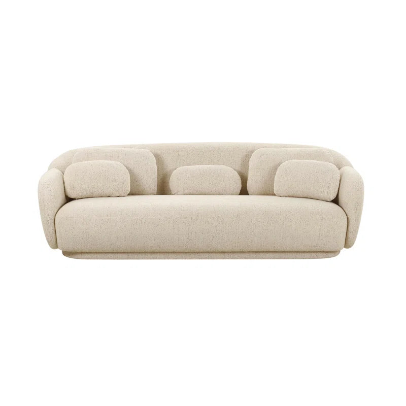 Boucle Sofa for Luxury Living - Wooden Bazar