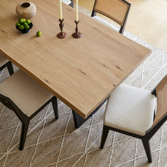 Kiws Dining Table - Wooden Bazar