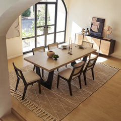 Kiws Dining Table - Wooden Bazar