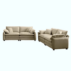 Modern Living Room Sofa Two-Piece Set, Suitable For Living Room And Bedroom Sofa Set, Consists Of Two Pieces Of 2 Seater Sofa Luxury Sofa Set
