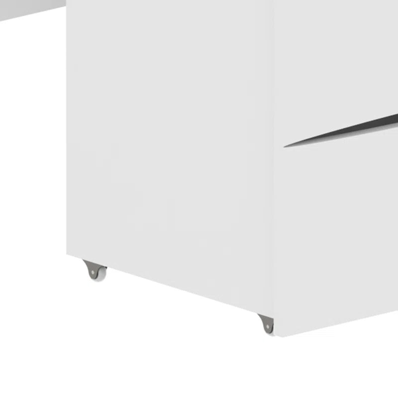 Kinared Modern Makeup Vanity Dressing Table With Flip Top LED Illuminated Mirror And Removable Upholstered Stool