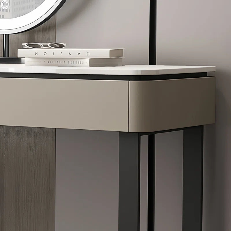 Naruto Modern Minimalist Dressing Table - Wooden Bazar