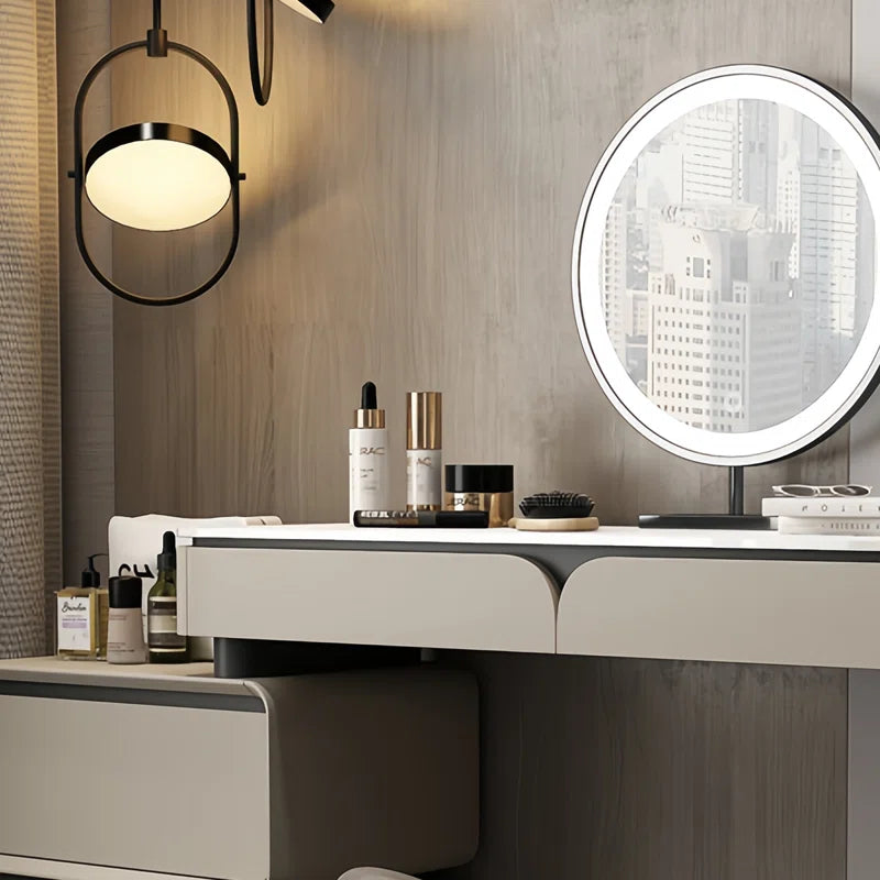 Naruto Modern Minimalist Dressing Table - Wooden Bazar