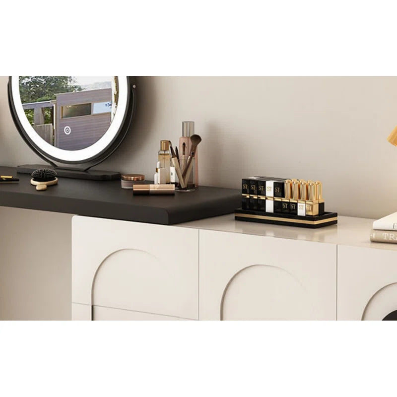 Saluster Modern Simple High Grade Dressing Table - Wooden Bazar