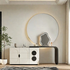 Saluster Modern Simple High Grade Dressing Table - Wooden Bazar