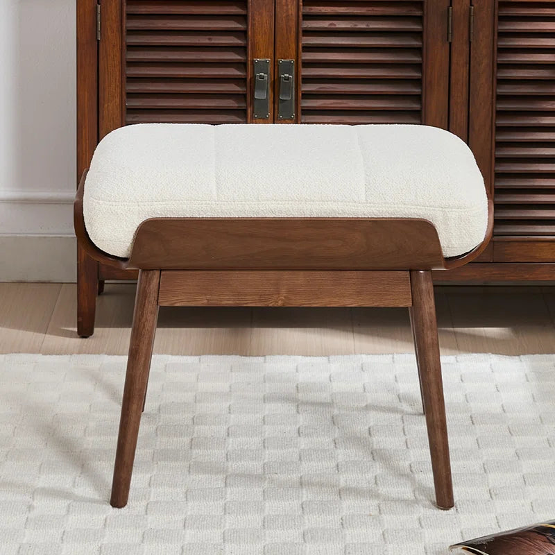 Saliper Upholstered Long Bench - Wooden Bazar