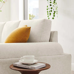 Breathable Fabric 3-Seater Sofa – Ideal for All-Season Comfort