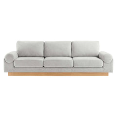 Breathable Fabric 3-Seater Sofa – Ideal for All-Season Comfort