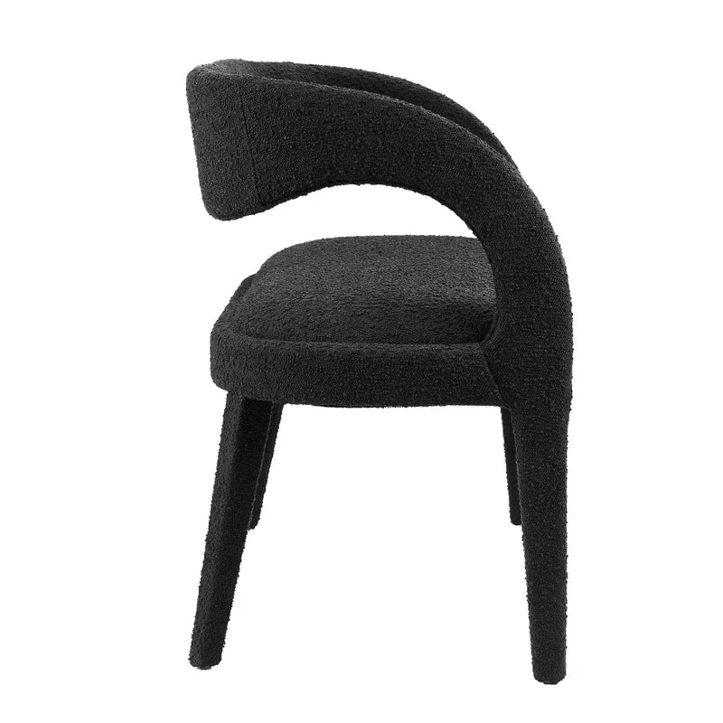 Fanter  Boucle Fabric Accent Bench For Modernite Livings - Wooden bazar