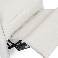 Iven Contemporary Tufted Wingback Swivel Recliner