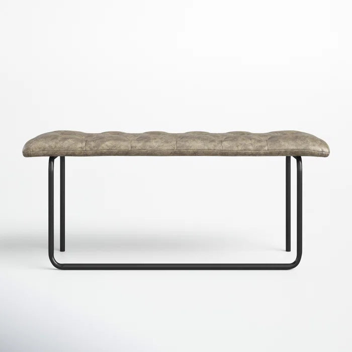 Kaznone Upholstered Bench - Wooden Bazar