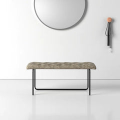 Kaznone Upholstered Bench - Wooden Bazar