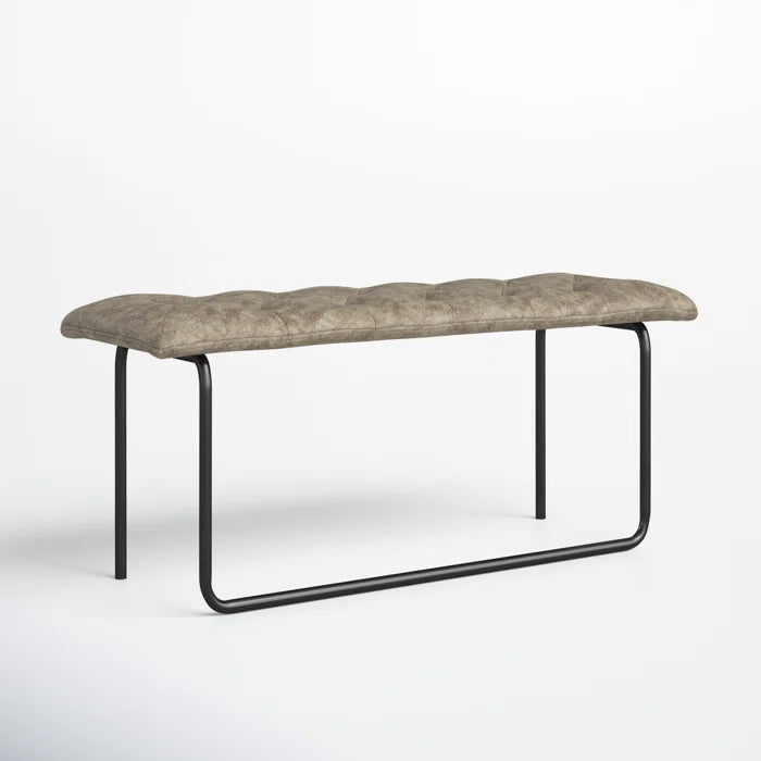 Kaznone Upholstered Bench - Wooden Bazar