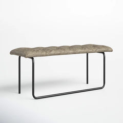 Kaznone Upholstered Bench - Wooden Bazar