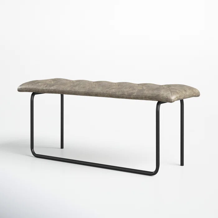 Kaznone Upholstered Bench - Wooden Bazar