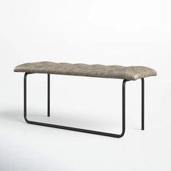 Kaznone Upholstered Bench - Wooden Bazar