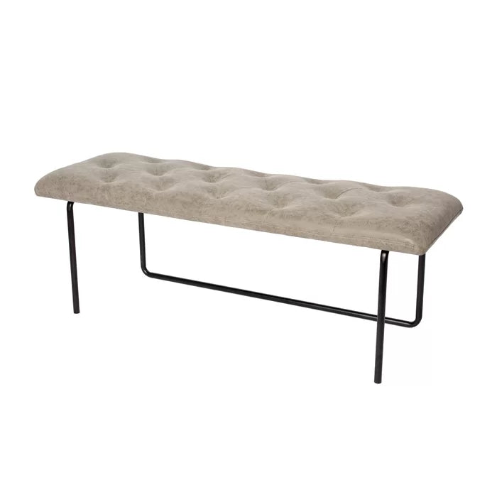 Kaznone Upholstered Bench - Wooden Bazar