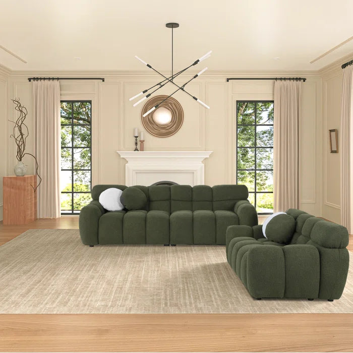 Monicas 2 - Piece Living Room Luxury Sofa Set