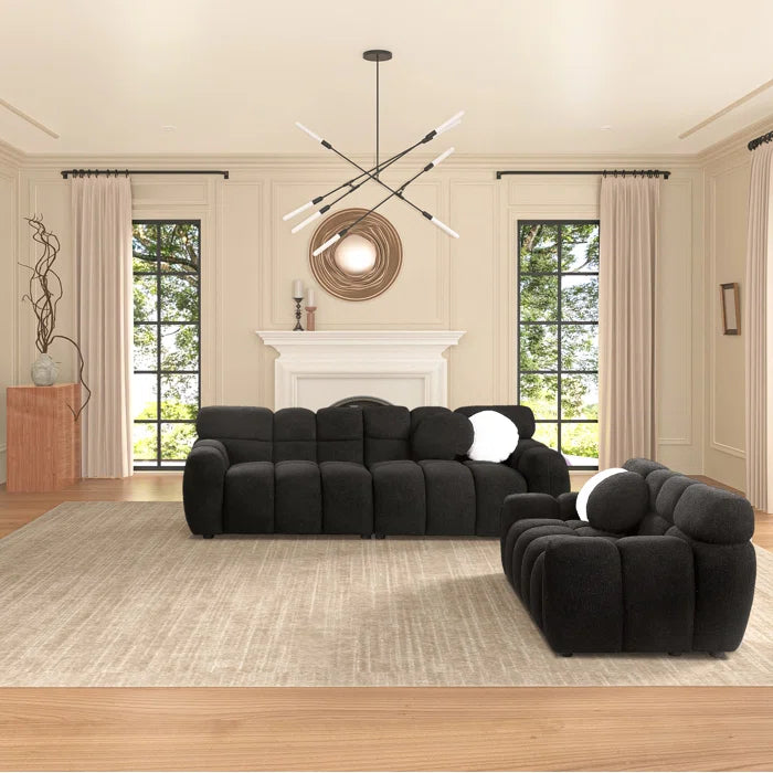 Monicas 2 - Piece Living Room Luxury Sofa Set