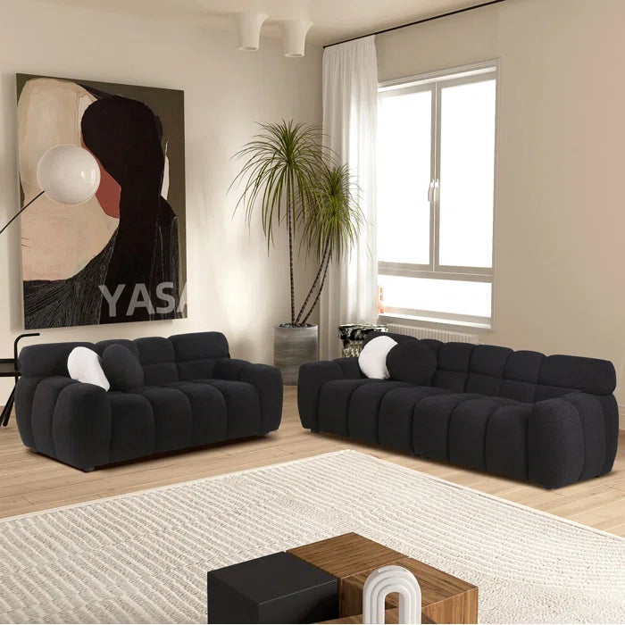 Monicas 2 - Piece Living Room Luxury Sofa Set