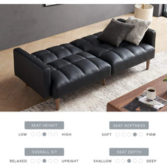 Aaron Futon Convertible Sofa Sleeper Futon