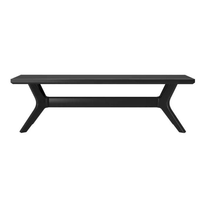 Waiuyn  Cross Leg Dining Room Bench - Wooden Bazar