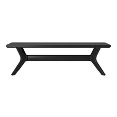 Waiuyn  Cross Leg Dining Room Bench - Wooden Bazar