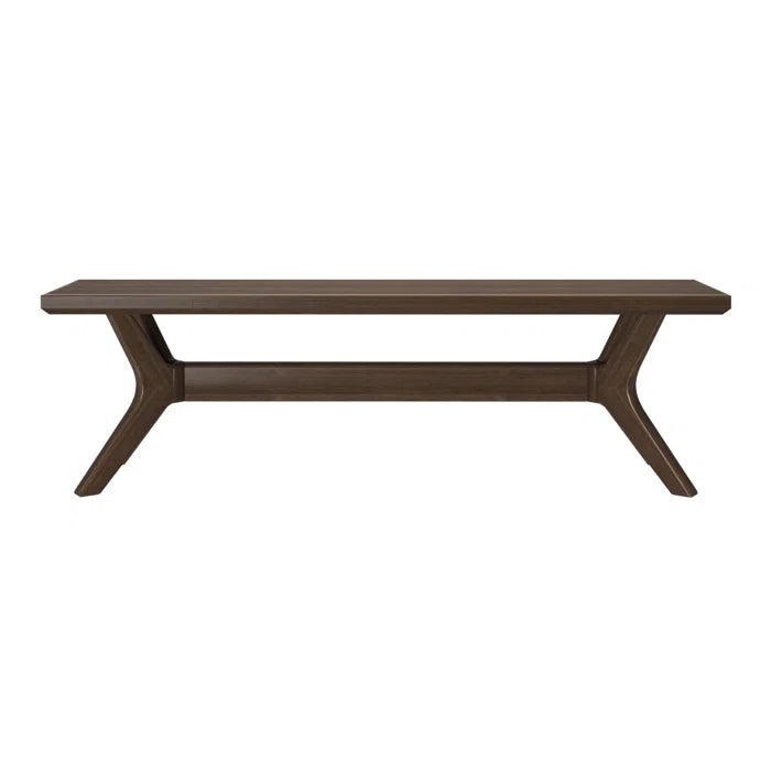 Waiuyn  Cross Leg Dining Room Bench - Wooden Bazar