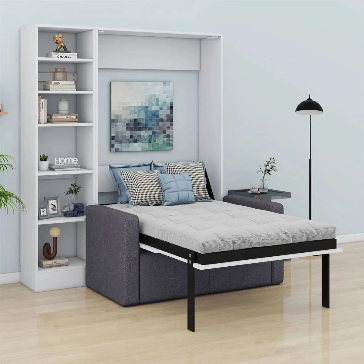 Murphy Bed Wall Bed With Sofa And Shelves