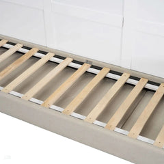 Murphy Bed Wall Bed With Sofa, Bed Frame - Wooden Bazar