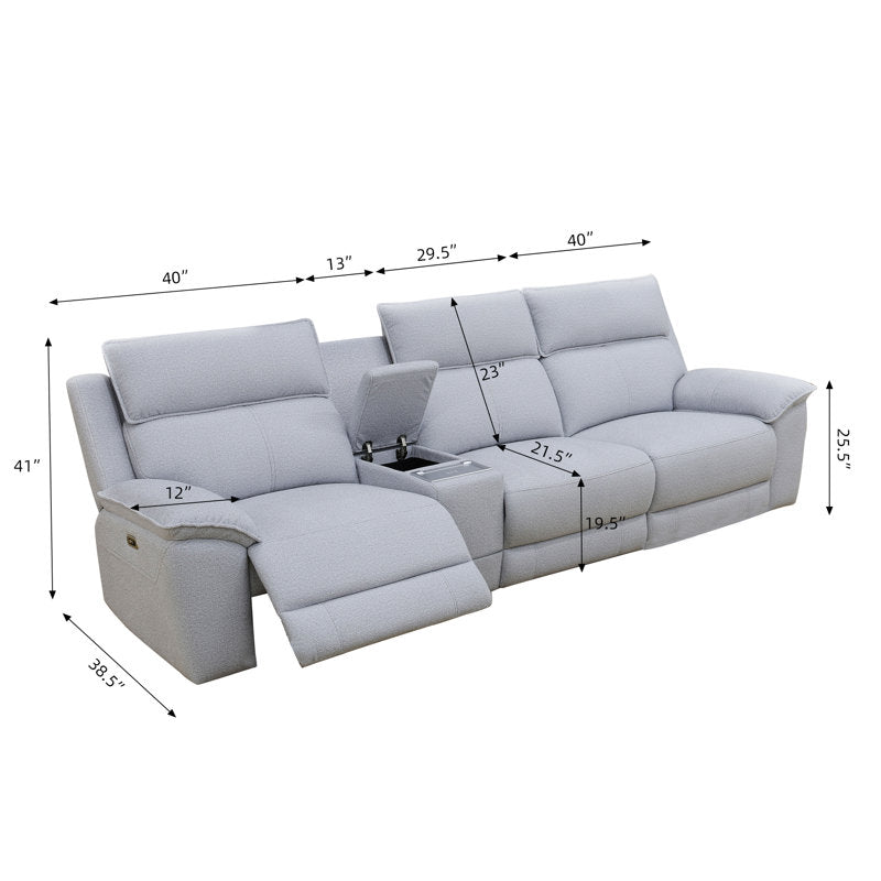 Nashariz 4 - Piece Living Room Sofa Set Luxury Sofa