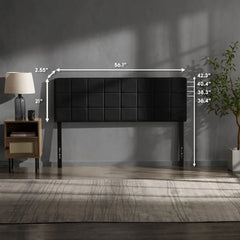 Nest Square Tufted Upholstered Adjustable Headboard