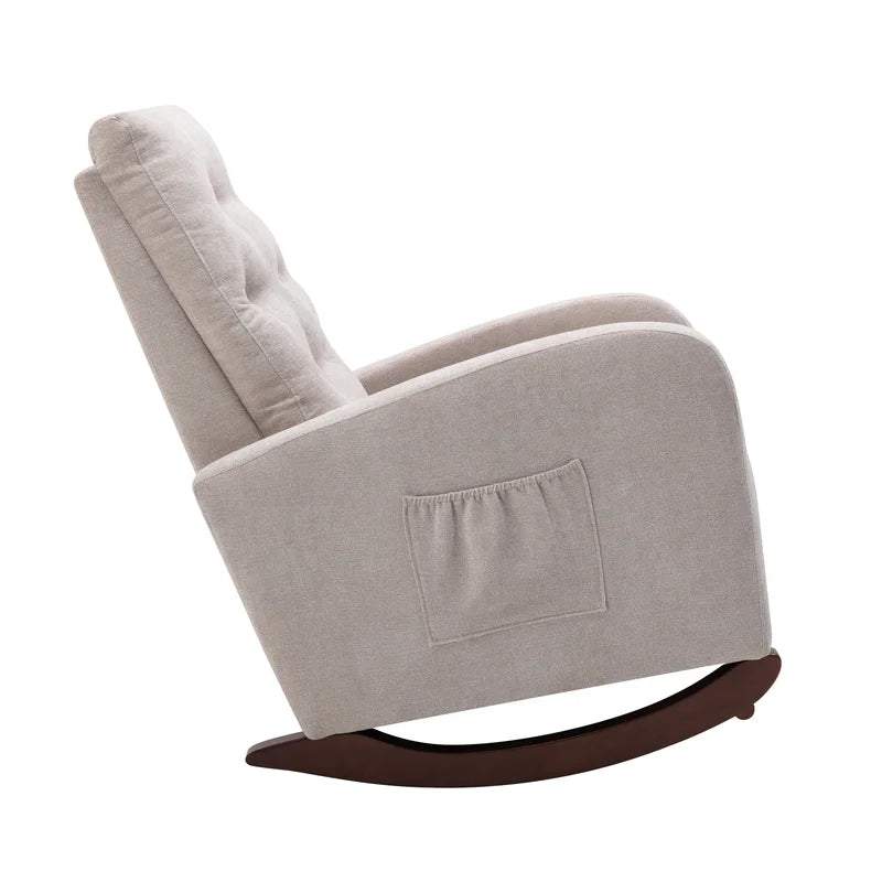 Fuuros Rocking Chair for Modern Living - Wooden Bazar