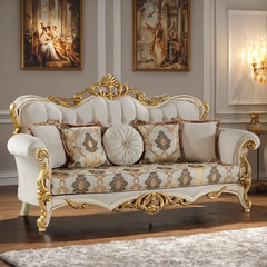 Osimenz 4 - Piece Living Room Set Luxury Sofa Set