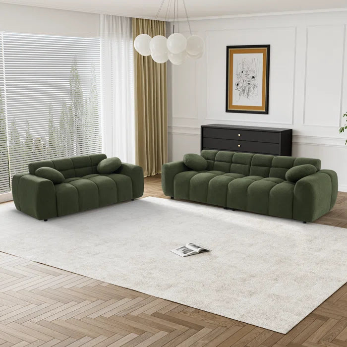 Oumyz 2 - Piece Living Room Set Luxury Sofa Set