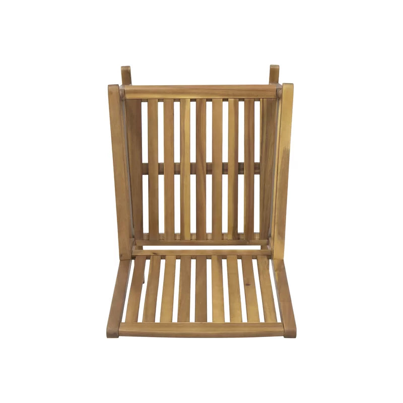 Shelborn Outdoor Mccomb Rocking Solid Wood Chair - Wooden Bazar