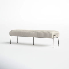 Akil Velvet Upholstered Bench - Wooden Bazar