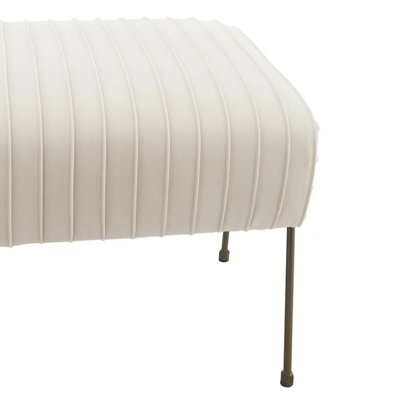 Akil Velvet Upholstered Bench - Wooden Bazar