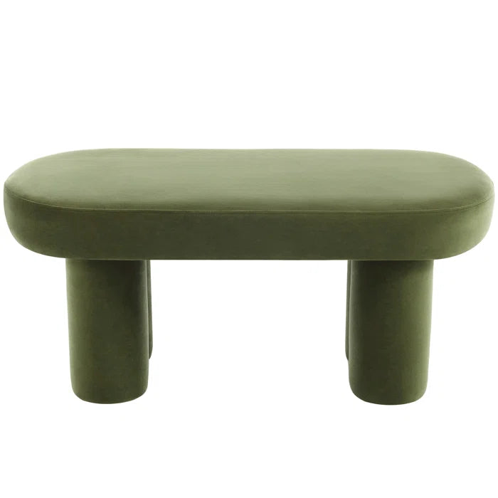 Manglis  Upholstered Bench For Modern Living - Wooden bazar