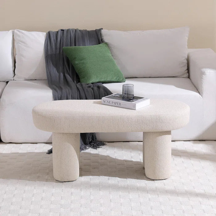 Manglis  Upholstered Bench For Modern Living - Wooden bazar