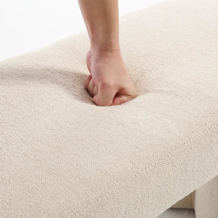 Manglis  Upholstered Bench For Modern Living - Wooden bazar