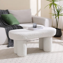 Manglis  Upholstered Bench For Modern Living - Wooden bazar