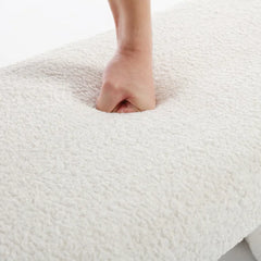 Manglis  Upholstered Bench For Modern Living - Wooden bazar