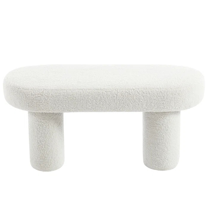 Manglis  Upholstered Bench For Modern Living - Wooden bazar