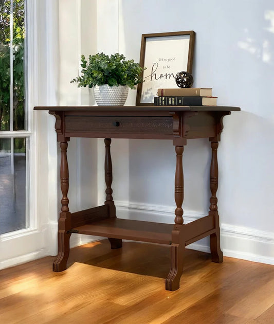 Woolix Side Table - Wooden Bazar