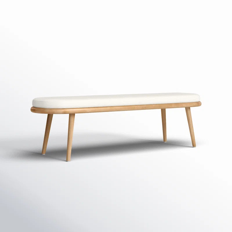 Kalisterate Upholstered Bench For Modern Living - Wooden bazar