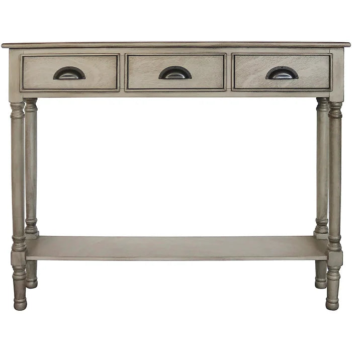 Pearsall 39.5'' Solid Wood Console Table - Wooden Bazar